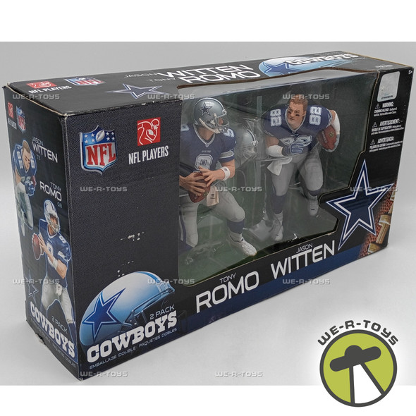 NFL Cowboys Tony Romo and Jason Witten Action Figures McFarlane's SportsPicks