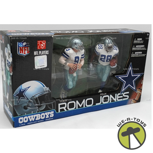 NFL Cowboys Tony Romo and Felix Jones Action Figures McFarlane's SportsPicks