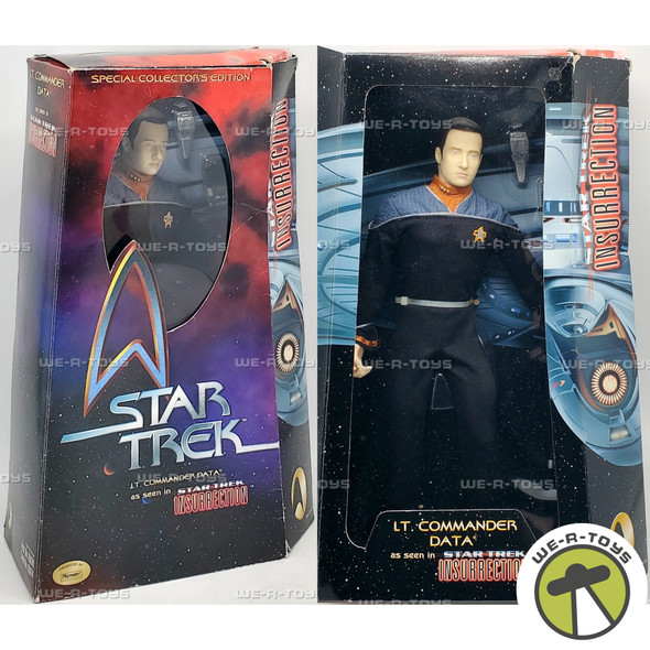 Star Trek Insurrection Lt. Commander Data 12 Inch Action Figure Playmates 65074