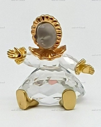 Swarovski Figurine Crystal Memories Doll Gold 219195
