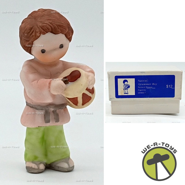 Drummer Boy Porcelain Figure Hallmark Mary Hamilton Nativity 1983 QD600-7