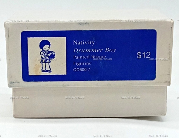 Drummer Boy Porcelain Figure Hallmark Mary Hamilton Nativity 1983 QD600-7