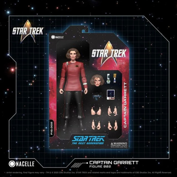 Star Trek The Next Generation Captain Rachel Garrett Action Figure