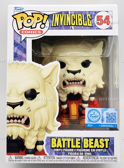 Funko Pop Comics Invincible Battle Beast 54 Vinyl Figure