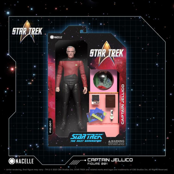 Star Trek The Next Generation Captain Jellico Action Figure