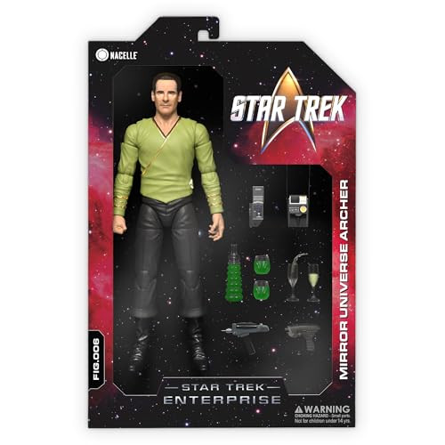 Star Trek Enterprise Mirror Universe Jonathan Archer Action Figure