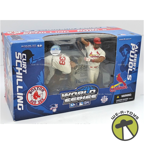 MLB World Series '04 Curt Schilling and Albert Pujols McFarlane Toys