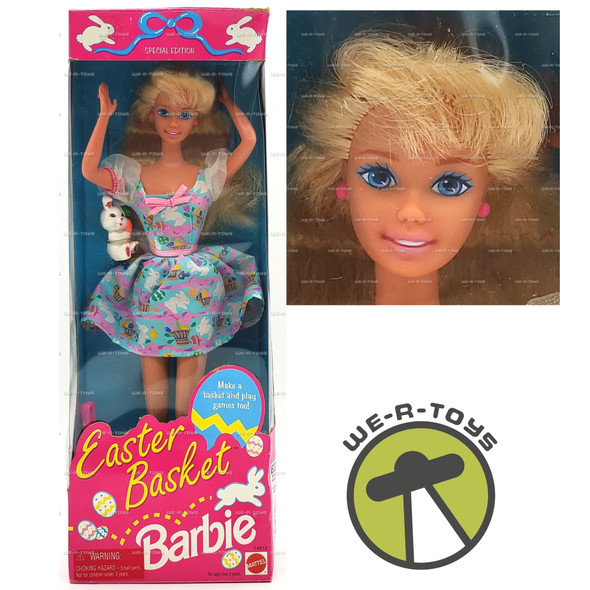 Easter Basket Barbie Doll Special Edition 1995 Mattel #14613
