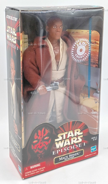 Mace Windu With Lightsaber Action Figure Star Wars Episode I The Phantom Menace