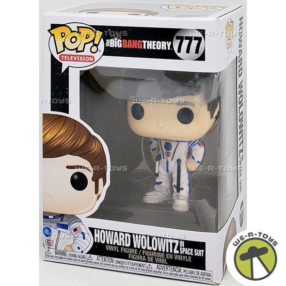 Funko POP TV The Big Bang Theory Howard Wolowitz in Space Suit 777 Figure