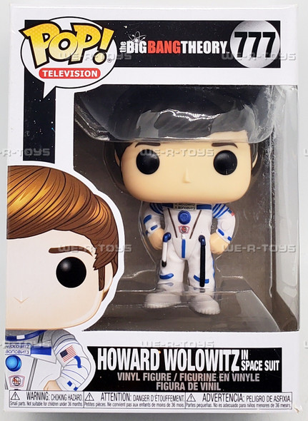 Funko POP TV The Big Bang Theory Howard Wolowitz in Space Suit 777 Figure