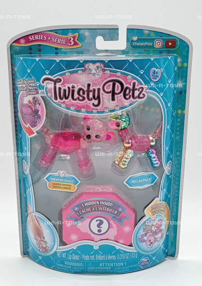 Twisty Petz Smoochy Koala, Bo Alpaca, and Hidden Twisty Pet
