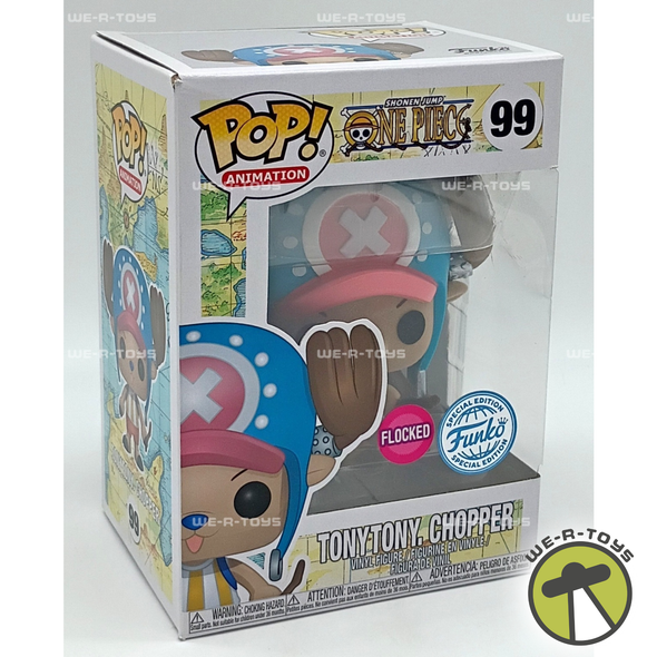 Funko POP! Animation One Piece Tony Tony Chopper 99 Flocked Vinyl Figure