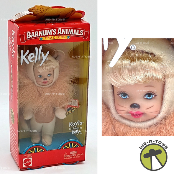 Kelly Barnum's Animal Crackers Kayla is a Lion Barbie Doll