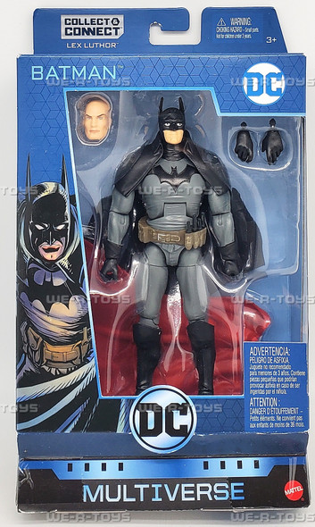 DC Multiverse Batman Action Figure Collect & Connect Lex Luthor Mattel FVY94