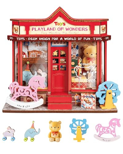 Rolife Whimsy Toy Shop DIY Miniature House DS044