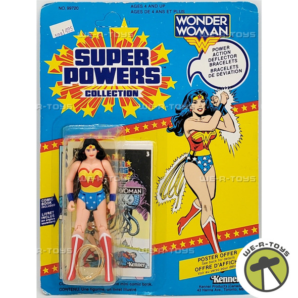 DC Super Powers Collection Wonder Woman Action Figure 1984 Kenner 99600