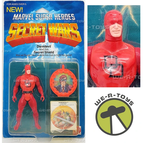 Marvel Super Heroes Secret Wars Daredevil Action Figure 1984 Mattel 09140