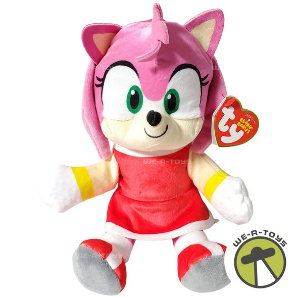 Ty Beanie Babies Sonic the Hedgehog Amy Plush