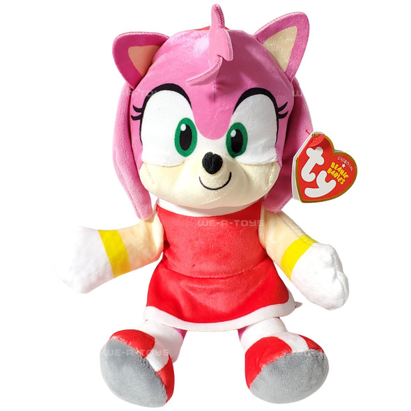 Ty Beanie Babies Sonic the Hedgehog Amy Plush