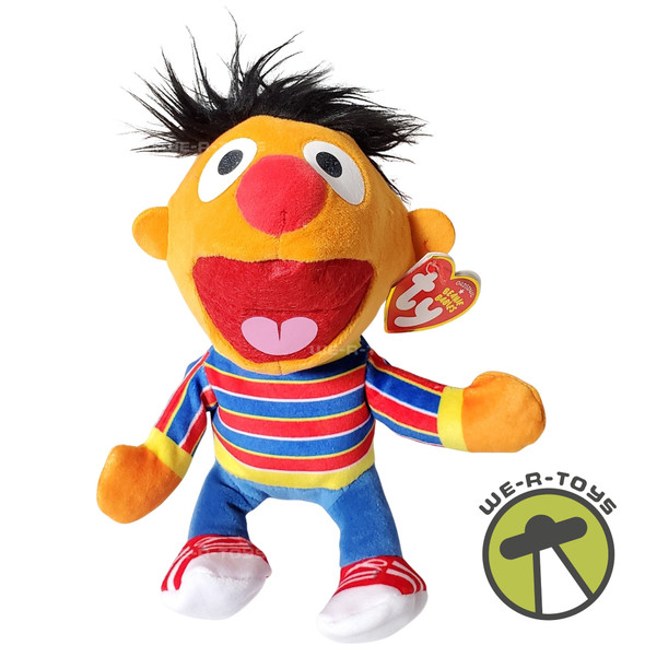 Ty Beanie Babies Sesame Street Ernie Plush