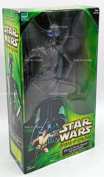 Star Wars Death Star Droid with Mouse Droid Power Action Figure Hasbro 2001