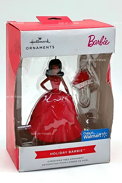 Holiday Barbie Ornament 2022 Hallmark 3HCM0838