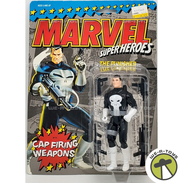 Marvel Super Heroes The Punisher Action Figure 1990 Toy Biz 4806