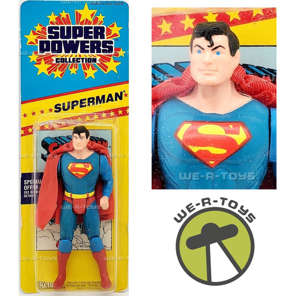DC Super Powers Collection Superman Action Figure 1986 Kenner