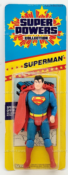 DC Super Powers Collection Superman Action Figure 1986 Kenner