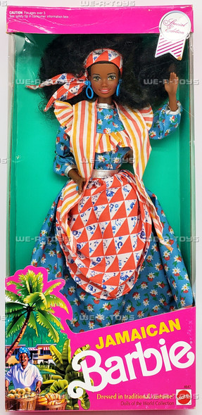 Jamaican Barbie Dolls of the World 1991 Mattel 4647