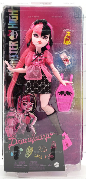 Monster High Draculaura's Day Out Doll 2022 Mattel #HKY71