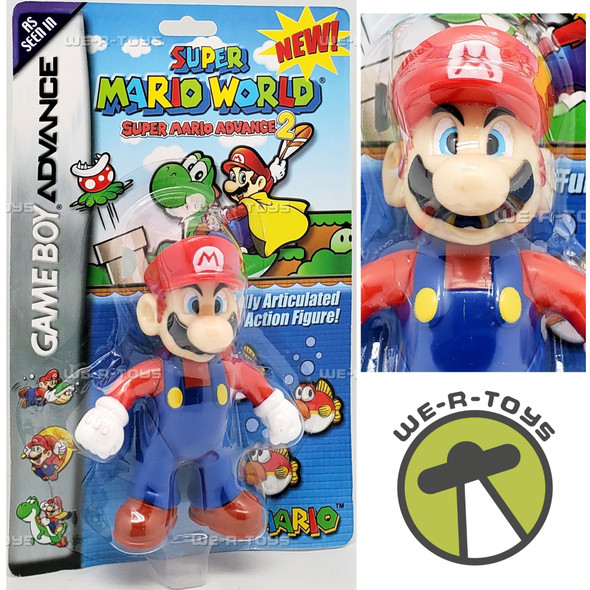 Wendy's Kids Meal Super Mario World Super Mario Advance 2 Mario Figure 2002