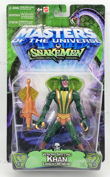 Masters of the Universe vs The Snake Men Venom Spitting Khan Action Figure 03240
