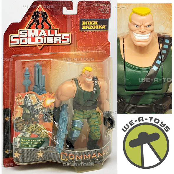 Small Soldiers Brick Bazooka Action Figure 1998 Kenner 55161