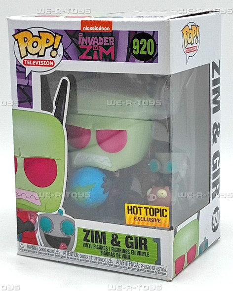 Funko Pop! Television Zim and Gir Invader Zim 920