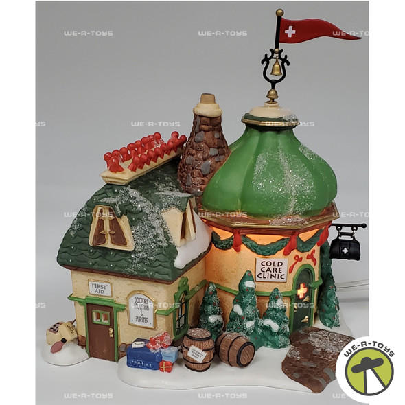 Department 56 Cold Care Clinic North Pole Series Porcelain Lighted Building