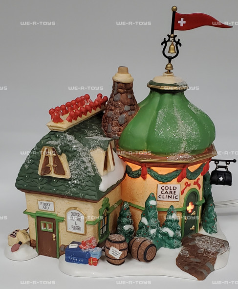 Department 56 Cold Care Clinic North Pole Series Porcelain Lighted Building