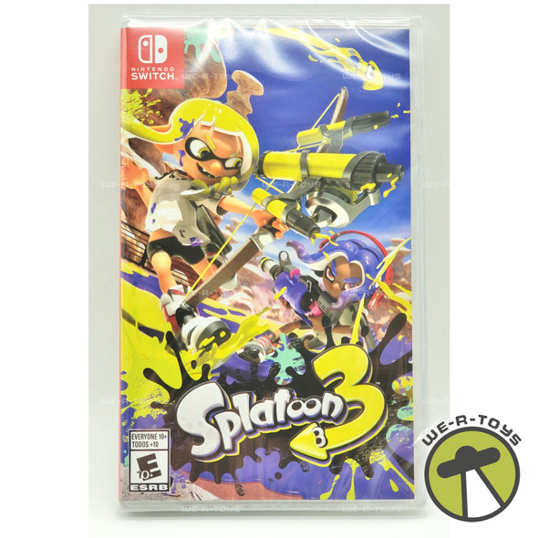 Splatoon 3 Nintendo Switch Game Factory Sealed NEW