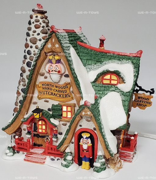 Department 56 Hand Carved Nutcracker Factory North Pole Series Building