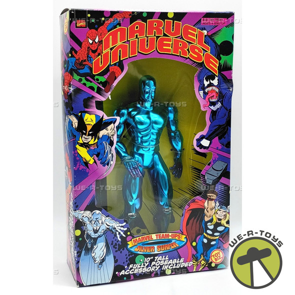 Marvel Universe Silver Surfer Action Figure 10" Marvel Team-Ups Toy Biz 1999