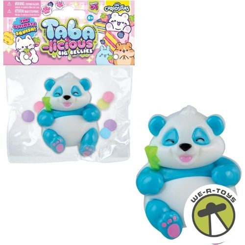 Orb Tabalicious Big Bellies Blue Panda Squeeze Toy