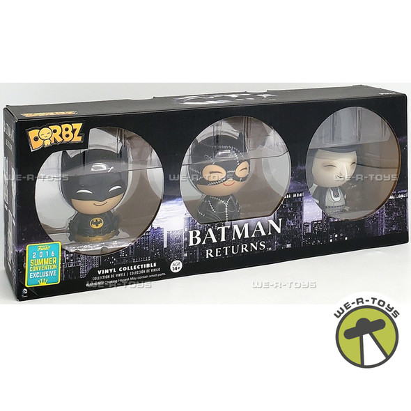 Funko Dorbz Tim Burton's Batman Returns 3 Figure Set 2016 SDCC 10252