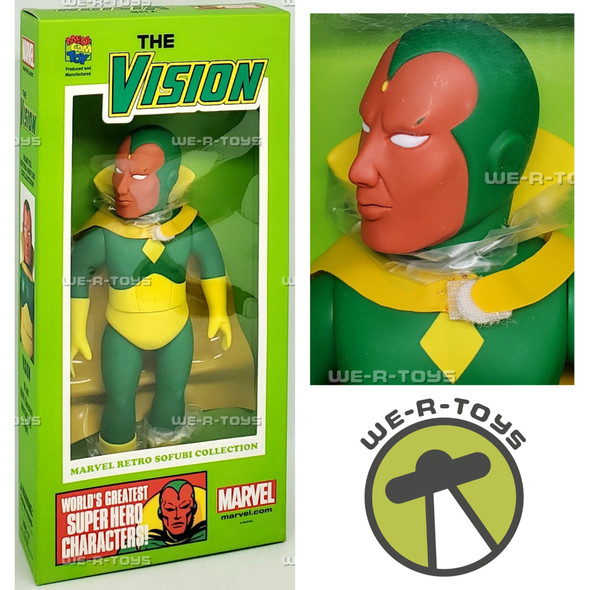 The Vision Marvel Retro Sofubi Collection Action Figure Medicom 53009