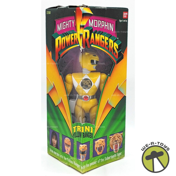 Mighty Morphin Power Rangers Trini Yellow Ranger Action Figure Bandai 1993