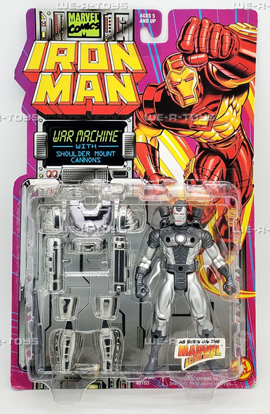Marvel Comics Iron Man War Machine Figure with Shoulder Mount Cannons 46103