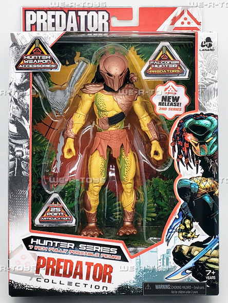 Predator Falconer Hunter Series 7 Inch Fully Posable Figure 2022 Lanard 31376