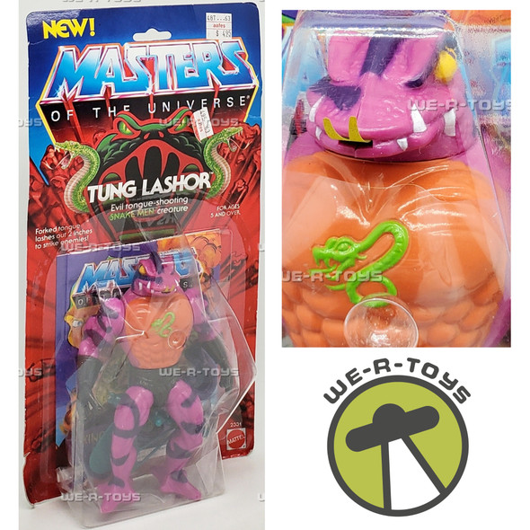 Masters of the Universe Tung Lashor Action Figure 1985 Mattel 02331