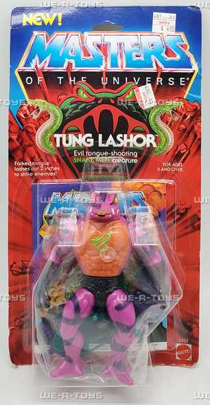 Masters of the Universe Tung Lashor Action Figure 1985 Mattel 02331