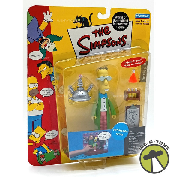 The Simpsons World Of Springfield Talking Professor Frink Action Figure
